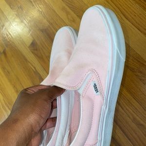 light pink vans